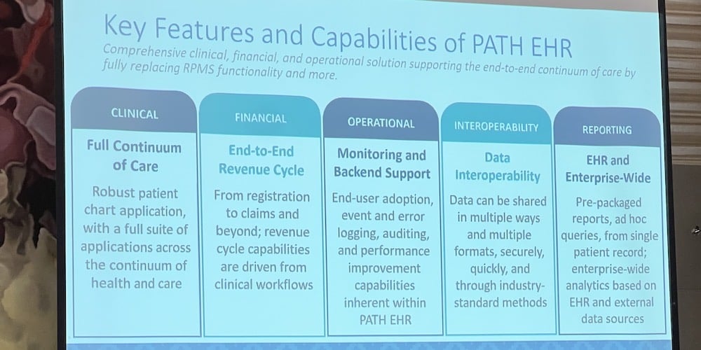 PATH EHR Features