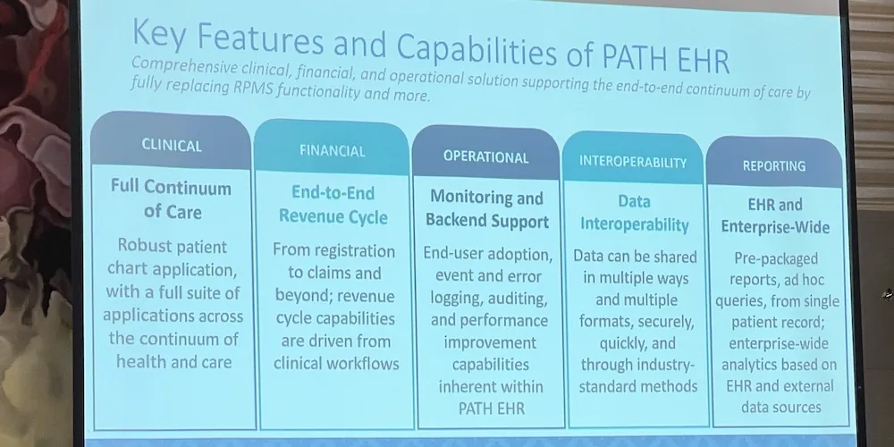 PATH EHR Features
